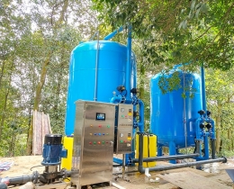 50噸大王灘湖水凈化設備